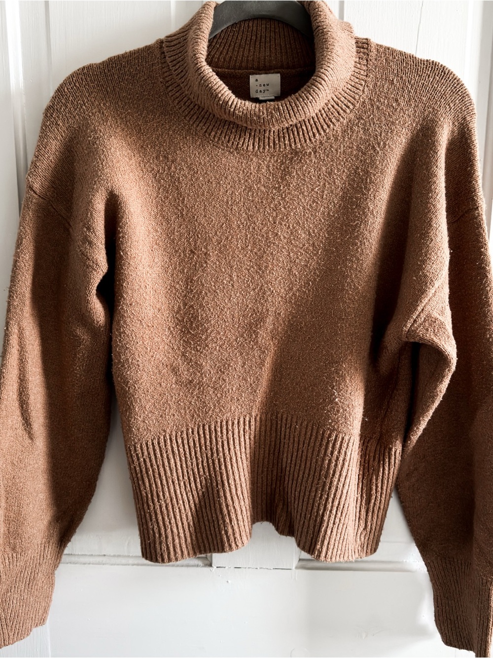 a new day Cozy Brown Turtleneck Sweater